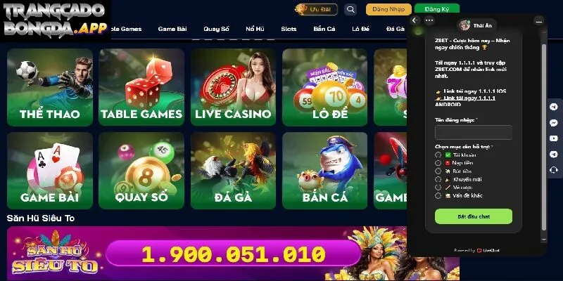 Dịch vụ hỗ trợ khách hàng Zbet hoạt động liên tục 24/7