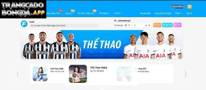 Giao dịch tài chính tại Fun88 đơn giản