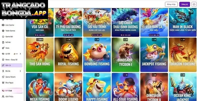Kho game cá cược thể thao đỉnh cao châu Á
