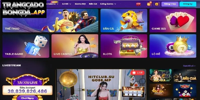 Nhà cái tung ra đa dạng trò chơi giải trí hấp dẫn